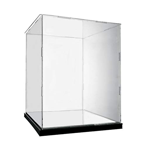 Klare Acryl-Display-Boxen, Acryl-Vitrine mit verspiegeltem Boden, transparent, for Sammlerstücke, mehrere Größen(17x13x20CM) von CRYSEU