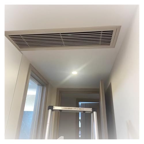 Lüftungsgitterabdeckung, abnehmbare HVAC Lüftungsgitter für Bad und Küche, rechteckig, 8, 10, 12 Zoll breit (24 x 60 cm (9.5 x 23.6 in)) von CRYSEU