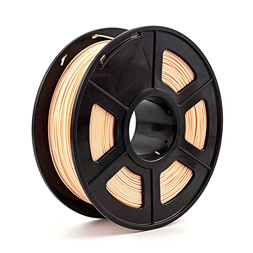 PLA-Filament, 3D-Druckerfilament ABS 1,75 mm 1 kg/2,2 lb ABS-Kunststoff-Verbrauchsmaterial for 3D-Drucker und 3D-Stift(Skin) von CRYSEU