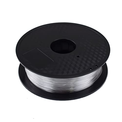 PLA-Filament, Glasfaser-Filament 3D-Drucker 1,75 mm 1 kg Transparenzdruckverbundwerkstoff(1kg Transparent) von CRYSEU
