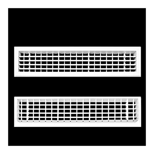 Soffit-Lüftungsabdeckung, Lüftungsgitter 1PC, ABS-Entlüftungsanlage Luftauslassgitter Rollläden Abluftöffnung von CRYSEU