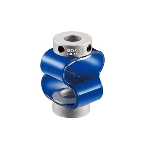 Universalgelenk Drehbar, Wellenkupplung Aluminiummaterial D25 L56 TPU 8 Schriftarten Encoder flexible Kupplung for Servomotor(12.7x12.7) von CRYSEU