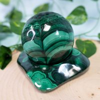 Malachit Sphäre | Variety von CRYSTALBLUEVIBES