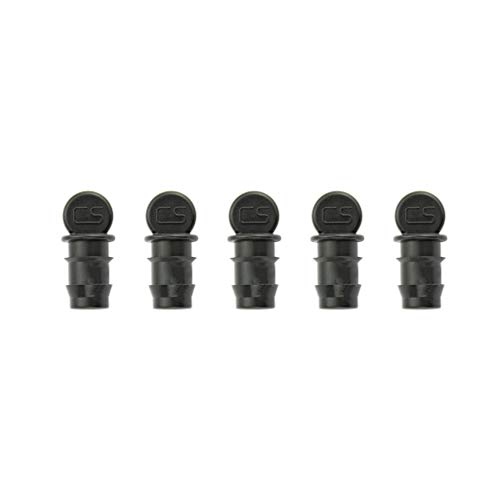 Endstopfen 1/2 Zoll 5er Set für CS Perlschlauch Premium/Profi/Drucklos – Zuverlässiger Abschluss für Gartenbewässerungssysteme von CS Bewässerungssysteme GmbH
