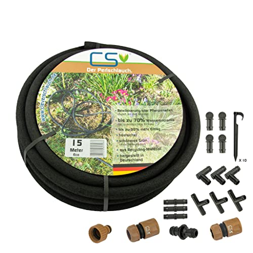 CS Perlschlauch Eco (1x 15m Perlschlauch Eco) von CS Bewässerungssysteme GmbH