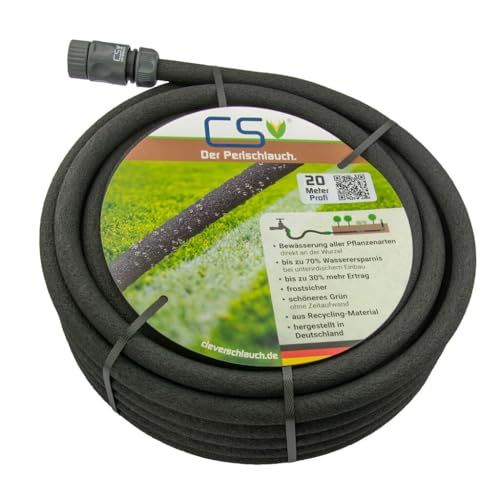 CS Perlschlauch Profi 20m mit Schnellschlauchstück Hahnanschluss und Wasserstop CS Perlschlauch Profi 20m mit Schnellschlauchstück Hahnanschluss und Wasserstop von CS Bewässerungssysteme GmbH