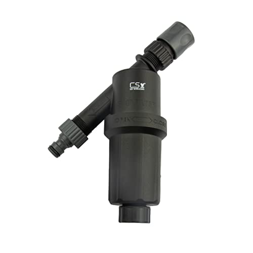 CS Edelstahlsieb Wasserfilter 125 Micron mit Schnellschlauchstück und Hahnanschluss für die einfache Wasserreinigung CS Edelstahlsieb Wasserfilter 125 Micron mit Schnellschlauchstück und Hahnanschluss für die einfache Wasserreinigung von CS Bewässerungssysteme GmbH