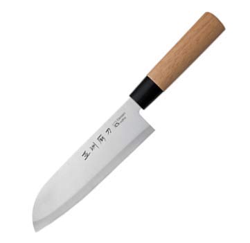 Kochmesser Küchenmesser CS-KOCHSYSTEME OSAKA Messerset Chefmesser Edelstahl NEU Produktart Santokumesser 18cm von CS Kochsysteme