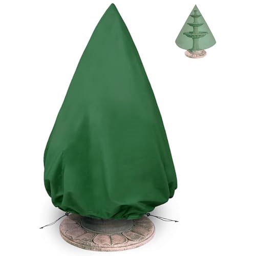 CSARPECT Gartenbrunnenabdeckung, Wasserspiel Vogeltränken-Schutz 420D Oxford Wasserdicht Winddichte Staubdicht Winterschutz Schutzhülle Kordelzug, Fontäne Skulpturen Springbrunnen (72 * 152cm,GreenA) CSARPECT Gartenbrunnenabdeckung, Wasserspiel Vogeltränken-Schutz 420D Oxford Wasserdicht Winddichte Staubdicht Winterschutz Schutzhülle Kordelzug, Fontäne Skulpturen Springbrunnen (72 * 152cm,GreenA) von CSARPECT