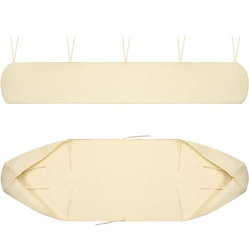 Markisen-Schutzhülle für Markisen, Sonnensegel UV Regen Wasserdicht schneefest mit Schnur Wandmarkise Abdeckplane, für Mobile Markise, Lagerung im Winter, Garten und Terrasse (3.5M, Beige) von CSARPECT