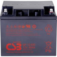 CSB Battery GP 12400 Standby USV GP12400B8 Bleiakku 12V 40Ah Blei-Vlies (AGM) (B x H x T) 197 x 171 von CSB Battery