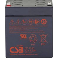 CSB Battery GP 1245 Standby USV GP1245F1 Bleiakku 12V 4.5Ah Blei-Vlies (AGM) (B x H x T) 93 x 108 x von CSB Battery