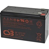 CSB Battery GP 1272 Standby USV GP1272F2 Bleiakku 12V 7.2Ah Blei-Vlies (AGM) (B x H x T) 150 x 97 x von CSB Battery