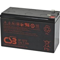 CSB Battery GP 1272 Standby USV GP1272F1 Bleiakku 12V 7.2Ah Blei-Vlies (AGM) (B x H x T) 151 x 99 x von CSB Battery