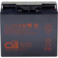 CSB Battery GP 12170 Standby USV GP12170I1 Bleiakku 12V 17Ah Blei-Vlies (AGM) (B x H x T) 181 x 167 von CSB Battery