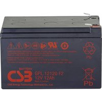 CSB Battery GPL 12120 GPL12120F2 Bleiakku 12V 12Ah Blei-Vlies (AGM) (B x H x T) 151 x 100 x 98mm Fla von CSB Battery