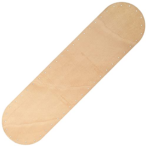 CSB-Center Korbboden Korbflechtboden Baguetteboden länglich oval 12,6 x 48,7 cm Sperrholz 8mm von CSB-Center