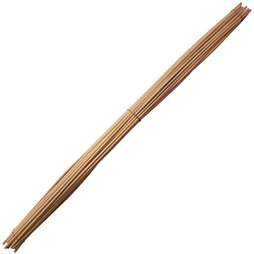 CSB-Center Peddigrohr Staken (Peddigstaken) Natur Ø 4,0mm - 60cm - Packung mit 40 Stück von CSB-Center