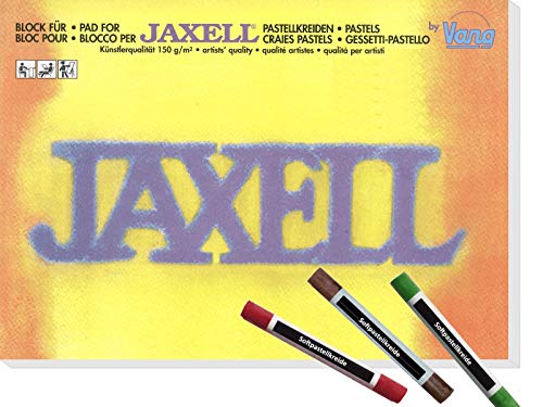 CSB-Center & Vang Jaxell - Block für Pastellkreide in Künstlerqualität inkl. 3 Softpastellkreiden - DIN A3 (29,7 x 42 cm) 150g/m² - 30 Blatt von CSB-Center