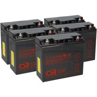 5x Akku Batterie 12V 20Ah kompatibel Elektroroller E-SCOOTER 60V SXT Viper von CSB