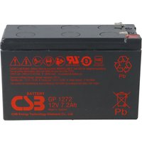 CSB Blei-Akku GP1272 F1 12V 7,2Ah AGM 4,8mm Faston VDS von CSB