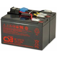 CSB - Blei-Akkumulator, 24 v-, 7,2 Ah, geeignet für apc RBC48 von CSB