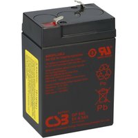 CSB - Bleiakku 6V 4,5Ah GP645F1 agm Bleibatterie wartungsfrei von CSB