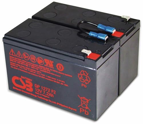 CSB Ersatzakku USV RBC5 RBC 5 kompatibel APC Smart UPS SU450INET SU600 SU700 SU700iNET SU700BX120 SU700X93 Dell DL700 UPS CSB Ersatzakku USV RBC5 RBC 5 kompatibel APC Smart UPS SU450INET SU600 SU700 SU700iNET SU700BX120 SU700X93 Dell DL700 UPS von CSB