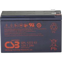 [GEBRAUCHT] B-Ware Csb Battery Bleiakku Akku 12 V 7.2 Ah Gpl1272 F2 Fr Blei Vlies Hauptakku von CSB