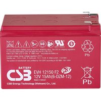 Gebraucht] CSB Bleiakku Evh12150 X3 Batterie 12 v 15 Ah Zyklenfest Agm Akku Siehe Text/Foto B-Ware von CSB