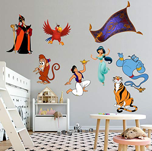 Wandtattoo Super set wall sticker decal DIY mural Jasmine von CSCH