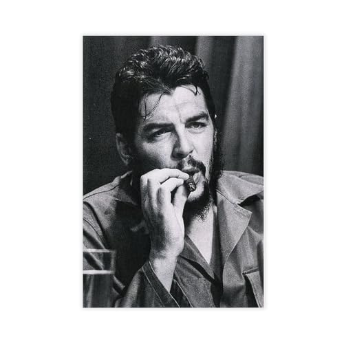 CSESTCGN Che Guevara Poster auf Leinwand, Schlafzimmer, Dekoration, Landschaft, Büro, Raumdekoration, Geschenk, 30 x 45 cm von CSESTCGN