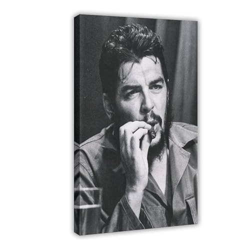 CSESTCGN Che Guevara Poster auf Leinwand, Schlafzimmer, Dekoration, Landschaft, Büro, Raumdekoration, Geschenk, 30 x 45 cm von CSESTCGN