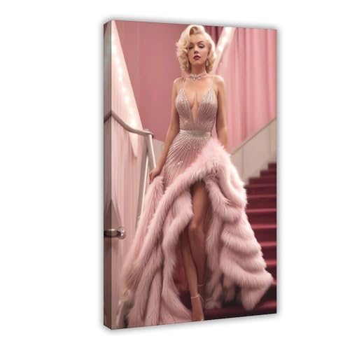 CSESTCGN Marilyn Monroe Vintage-Poster, 8 Leinwand-Poster, Schlafzimmerdekoration, Landschaft, Büro, Raumdekoration, Geschenk, 50 x 75 cm CSESTCGN Marilyn Monroe Vintage-Poster, 8 Leinwand-Poster, Schlafzimmerdekoration, Landschaft, Büro, Raumdekoration, Geschenk, 50 x 75 cm von CSESTCGN