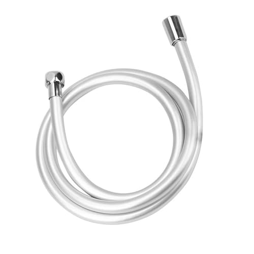 CSFFA 1,5/2,0/3,0 M Hochdruck Brauseschlauch Sanitär for Bad Zubehör PVC Flexible Handheld Anti Wicklung GI/2 Schlauch(PVC 1.5m) von CSFFA