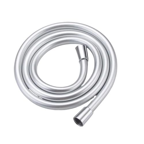 CSFFA 1,5/2,0 m Duschkopfschlauch, PVC-Silikonschlauch, flexibles Rohr, verdrehsicher, explosionsgeschützt, Messingmuttern, Wasserhahn, Bad, Badezimmer-Zubehör(TypeA-2.0M) von CSFFA