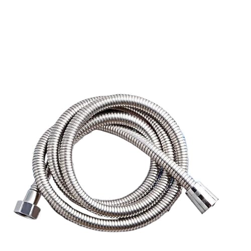 CSFFA 1 /,5/2/3/4/5/10 M Duschrohr Duschkopf Warmwasserbereiter Edelstahlschlauch Allgemeiner Metallschlauch Schlauch Wasserenthärter(200cm) von CSFFA