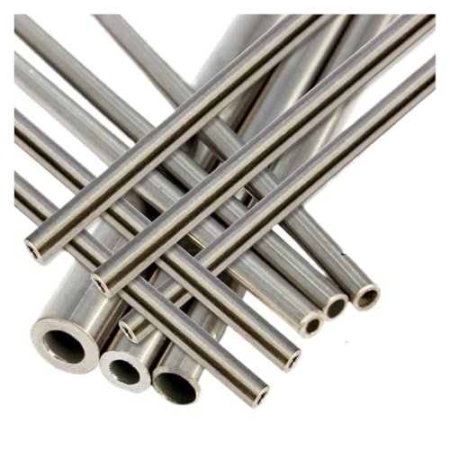 CSFFA 1–10 Stück 304 Edelstahl, runde Kapillare, 250 mm, 500 mm lang, nahtloses gerades Rohr, 4 x 3 mm/6 x 4 mm/8 x 6 mm/10 x 8 mm/10 x 9 mm/12 x 11 mm(250mm,1.5mmx1.1mmx10pcs) von CSFFA