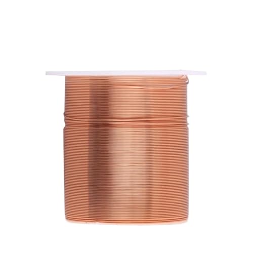 CSFFA 1-3Rollen 50g Kupferdraht 0,1~1,5mm Kabel Kupferdraht Magnetdraht Kupferlackdraht Emaillierter Kupferwickeldraht(0.45mm-32m,3Rolls) von CSFFA