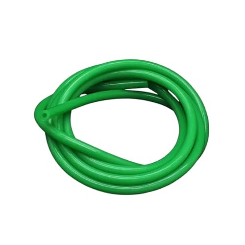 CSFFA 1 Meter ID 1 2 3 4 5 6 7 8 9 10 mm Silikonrohr Flexibler Gummischlauch Lebensmittelqualität Softdrink-Rohr Wasseranschluss(Green,ID 4mm OD 7mm) von CSFFA