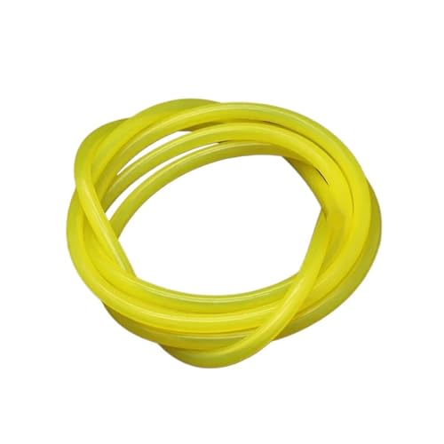 CSFFA 1 Meter ID 1 2 3 4 5 6 7 8 9 10 mm Silikonrohr Flexibler Gummischlauch Lebensmittelqualität Softdrink-Rohr Wasseranschluss(Yellow,ID 3mm OD 5mm) von CSFFA