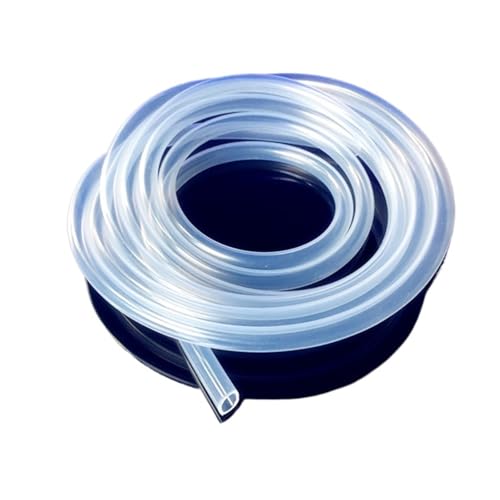CSFFA 1 m/3 m/5 m 27 Größen 0,5 mm bis 12 mm Lebensmittelqualität Transparent Silikonschlauch Gummischlauch Wassergasleitung(0.5x2mm,5meters) von CSFFA