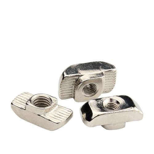 CSFFA 10 TEILE/LOS M3 M4 M5 M6 M8 EU20# 30# 40# 45# Schlitz-Schiebe-T-Mutter Hammer Drop-In-Mutter Fester Anschluss Aluminium-Extrusion(EU40,M4 x10pcs) von CSFFA