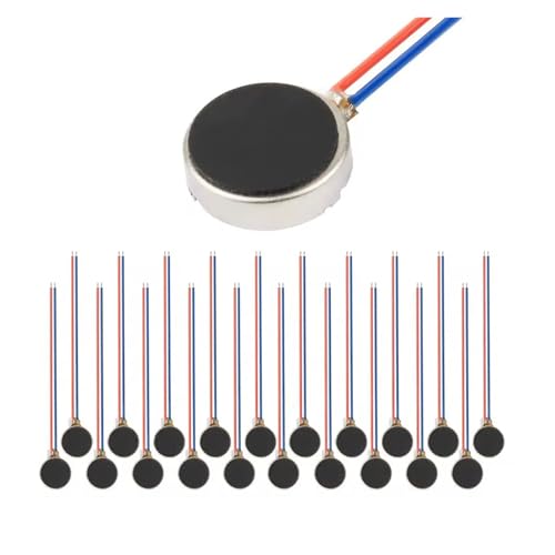 CSFFA 10 Teile/los Mini Vibrationsmotor DC 3 V 12000 rpm Flache Münze Taste-Typ Micro for Mobile handy Pager Tablet(10x3.4mm) von CSFFA