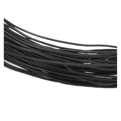 CSFFA 2/5/10/50 m UL1007 Single-Core-Kupferdraht 26 24 22 20 18 16 14 AWG PVC-isoliertes, solides, verzinntes LED-Leitungskabel for Heimwerker(Black,5 meters,24AWG) von CSFFA