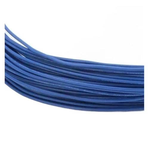 CSFFA 2/5/10/50 m UL1007 Single-Core-Kupferdraht 26 24 22 20 18 16 14 AWG PVC-isoliertes, solides, verzinntes LED-Leitungskabel for Heimwerker(Blue,50 meters,24AWG) von CSFFA