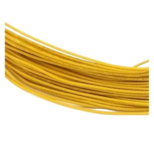 CSFFA 2~50 m Kupferdraht UL1007 Single-Core 26 24 22 20 18 16 14 AWG PVC-Isolierung Verzinnter Überzug LED-Linie Ausrüstung Elektrisches Kabel(Yellow,5 meters,18AWG) von CSFFA