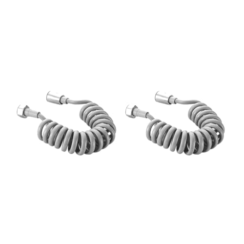 CSFFA 2 m 3 m 5 m weicher, flexibler, langer Feder-Duschkopfschlauch, Toiletten-Bidet-Shattaf-Sprühgerät, Telefonleitungsschläuche, Badezimmer-Zubehör(2pcs,3M) von CSFFA