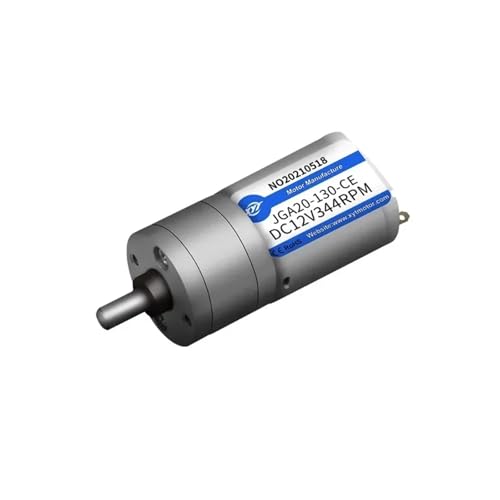 CSFFA 20 mm 130-Gleichstrommotor, einstellbare Vorwärts- und Rückwärtsdrehung, lange Lebensdauer, niedrige Geschwindigkeit, langsame, kleiner Motor(20 RPM_6V) von CSFFA
