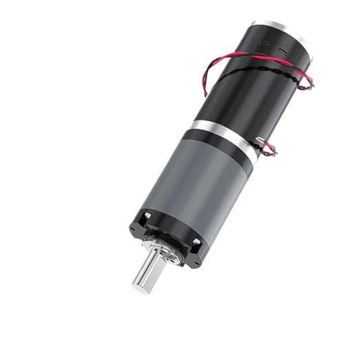 CSFFA 32GP-31ZY Miniatur-Planeten-Gleichstromminderer 12V-24V 11RPM-2160RPM Kohlebürste Hochleistungsmotor mit einstellbarer Geschwindigkeit for Vorwärts- und Rückwärtsfahrt(21RPM_24V SINGLE MOTOR) von CSFFA